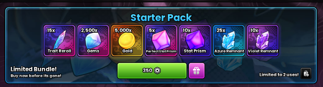 Starter Pack